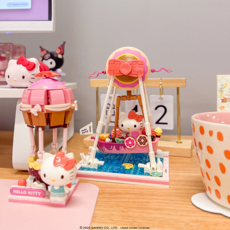 Hello Kitty - Hello Kitty Summer Wunderland Theme Park Donut Ship Building Blocks