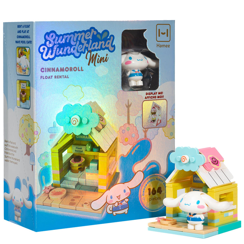 Hello Kitty - Cinnamoroll Summer Wunderland Mini Float Rental Building Blocks
