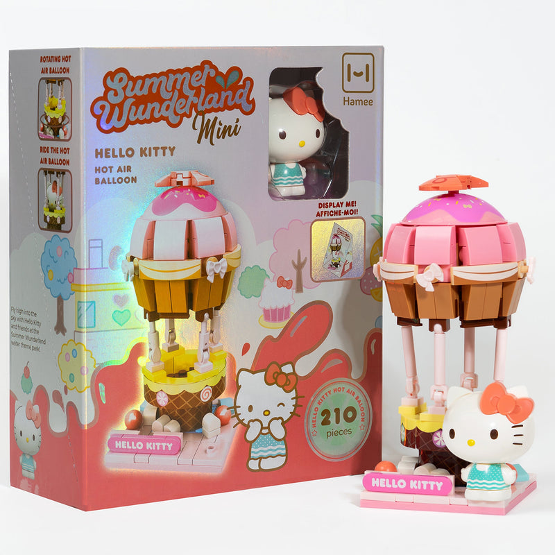 Hello Kitty - Hello Kitty Summer Wunderland Mini Hot Air Balloon Building Blocks