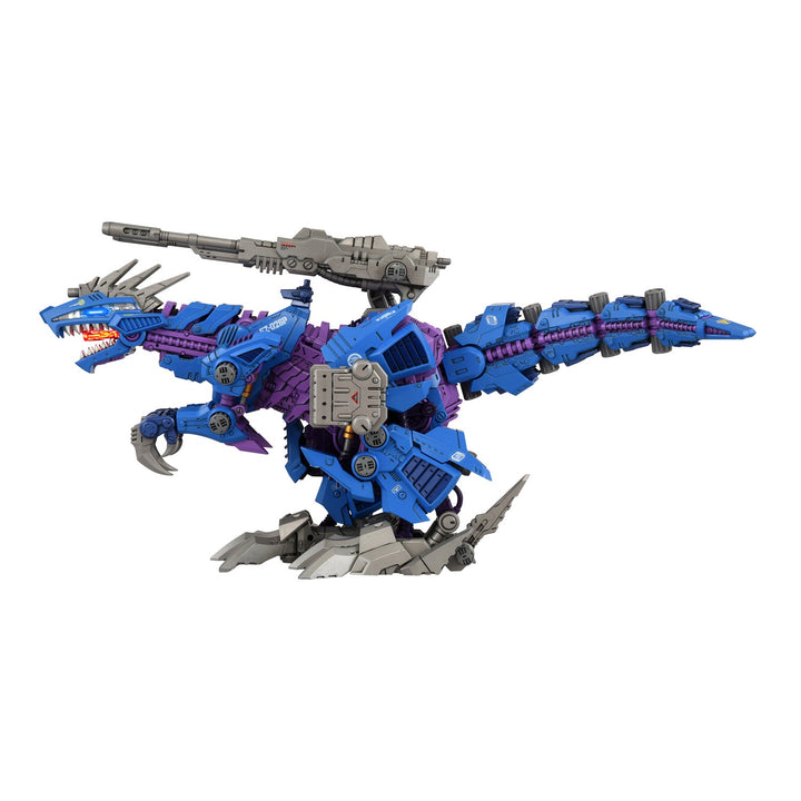 Takara Tomy 1/72 Zoids AZ-15 Psycho Geno Saurer - cannon raised pose