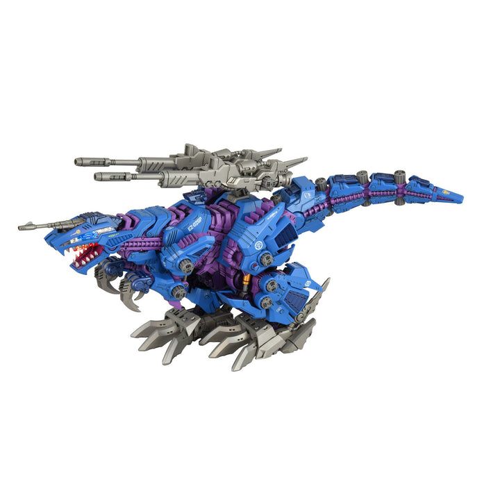 Takara Tomy 1/72 Zoids AZ-15 Psycho Geno Saurer - charged particle cannon firing pose