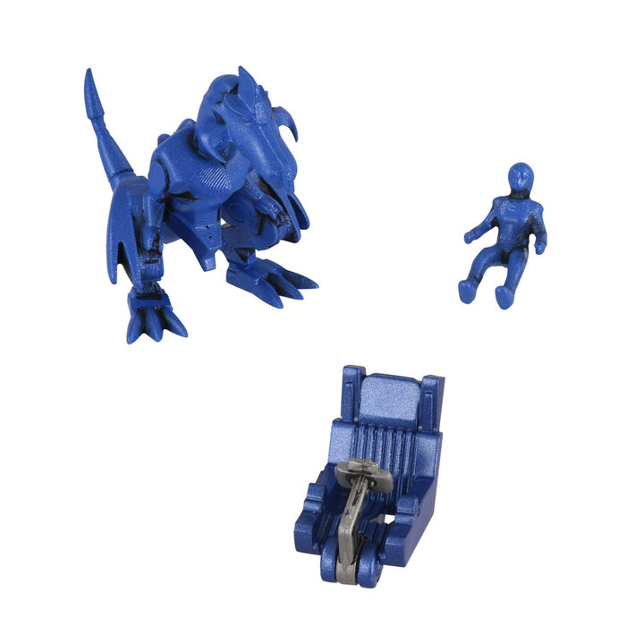 Takara Tomy 1/72 Zoids AZ-15 Psycho Geno Saurer - Liese and Specular figures with cockpit