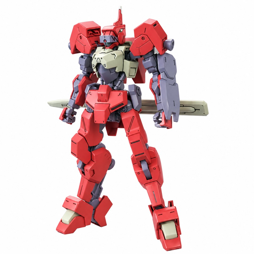 P-Bandai 1/144 HG Io-Frame Shiden Custom (Ryusei-Go) front product view