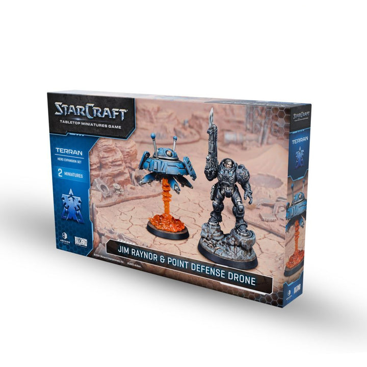 Starcraft Miniatures Games: Terran - Jim Raynor (Raynor's Raiders) - Hero Expansion Set [PRE-ORDER]