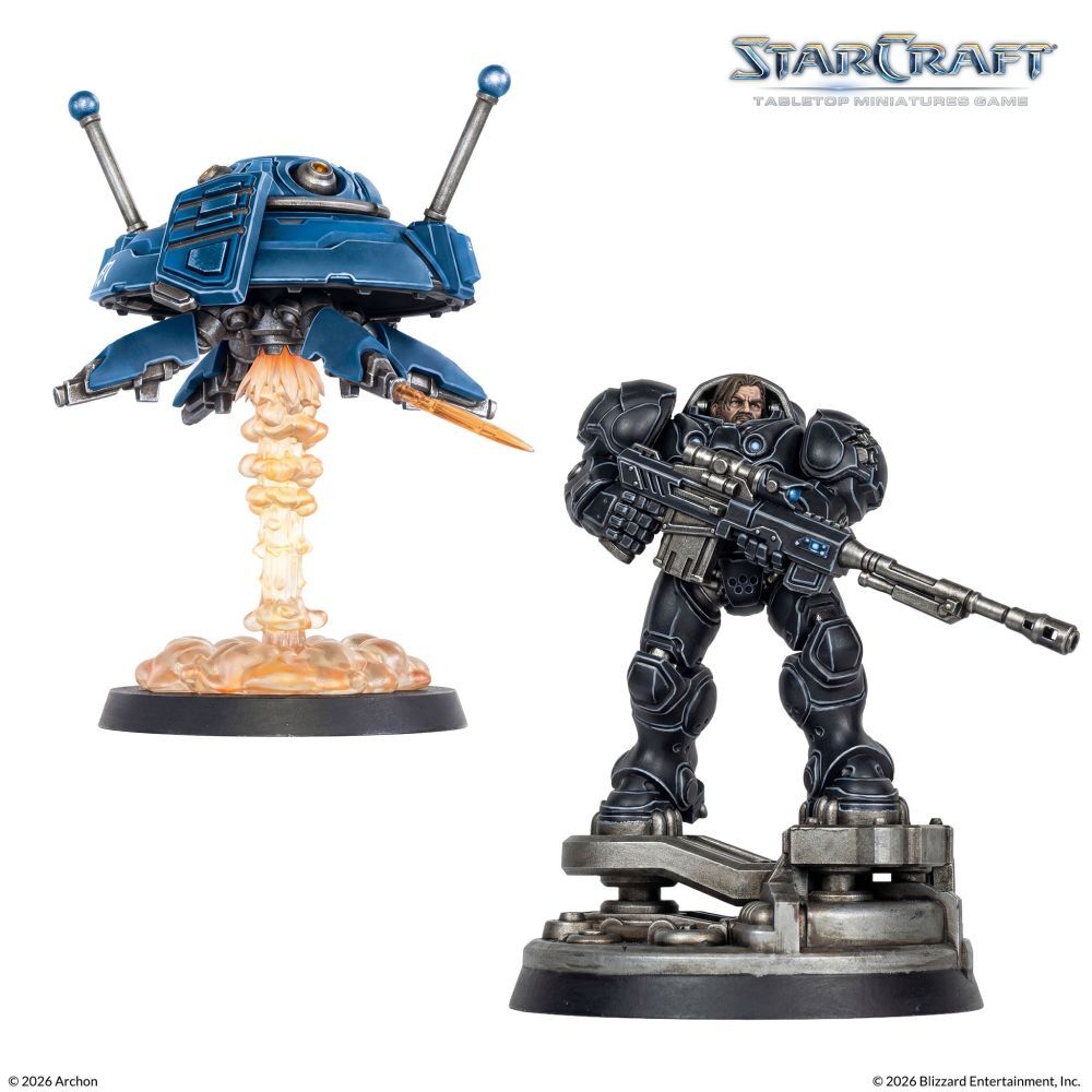 Starcraft Miniatures Games: Terran - Jim Raynor (Raynor's Raiders) - Hero Expansion Set [PRE-ORDER]