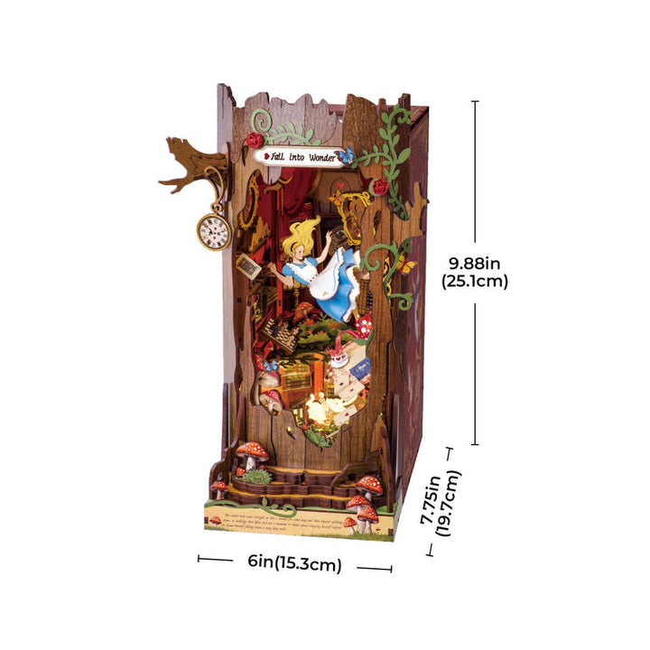 Rolife Fall into Wonder DIY Book Nook Shelf Insert TGB12