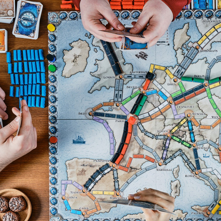 Ticket to Ride Europe Strategy Games