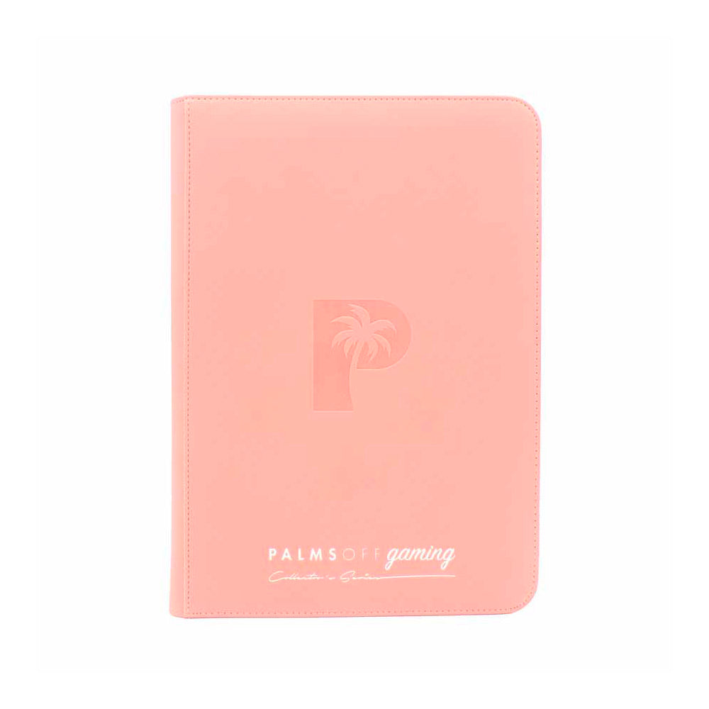 Palms Off - Collector’s Series Top Loader Zip Binder (Pink)