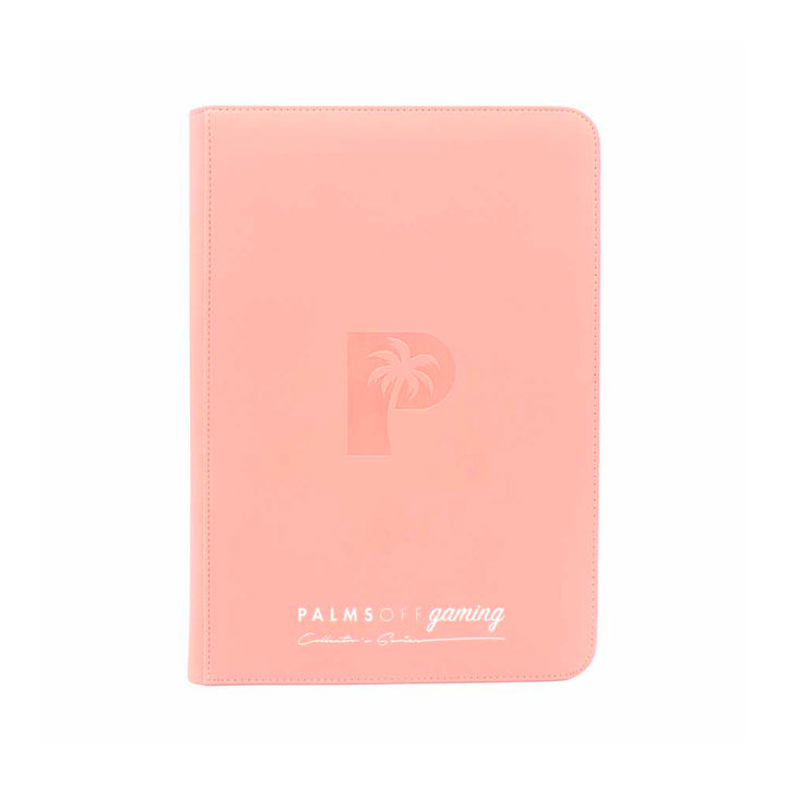 Palms Off - Collector’s Series Top Loader Zip Binder (Pink)