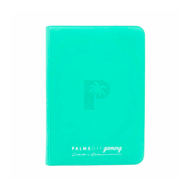Palms Off - Collector’s Series Top Loader Zip Binder (Turquoise)