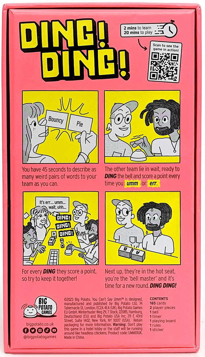 You Can't Say Umm Family Games