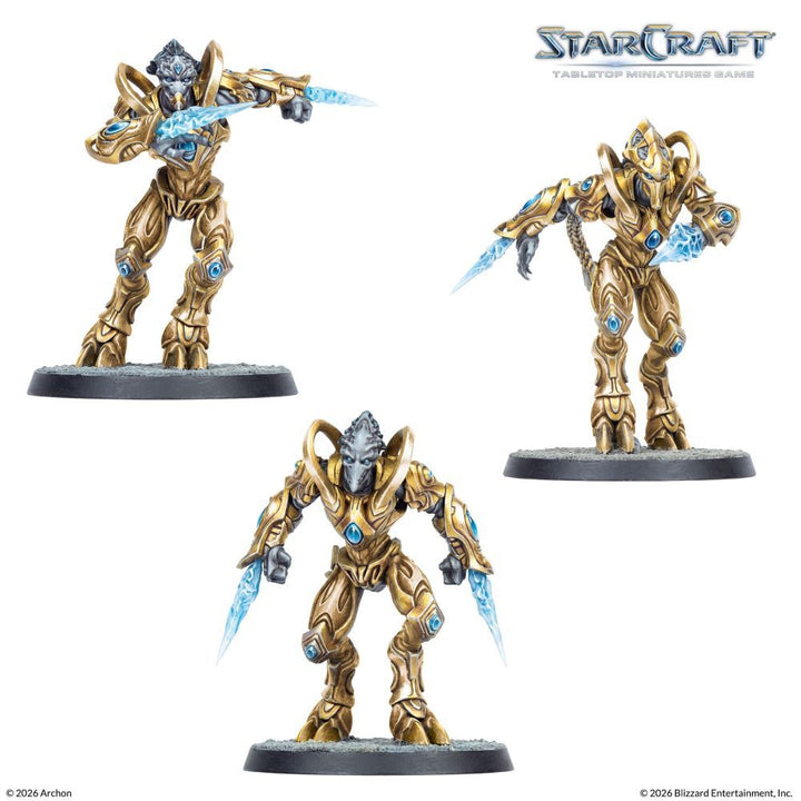 Starcraft Miniatures Games: Protoss - Zealot - Expansion Set [PRE-ORDER]