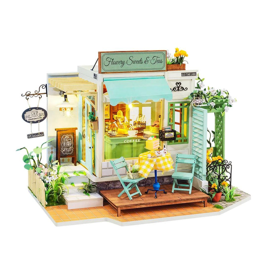 First Kit! Rolife Holiday Garden House Book Nook : r/miniatures