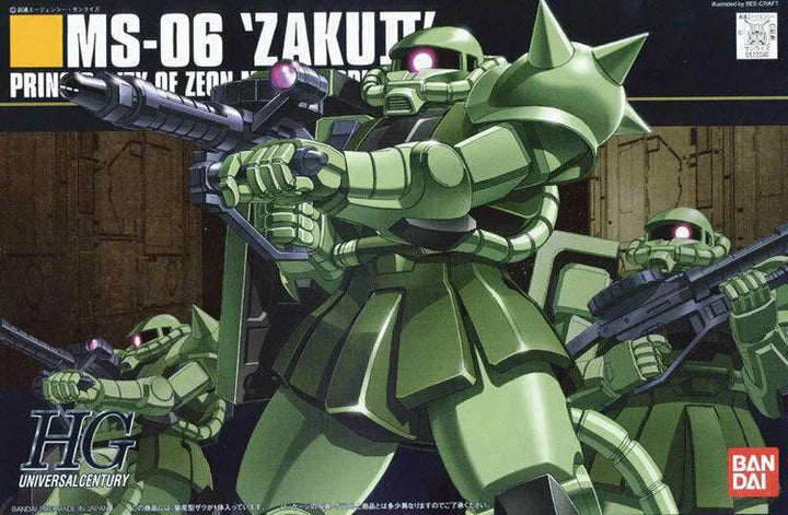GUNDAM - HGUC 1/144 ZAKU II MASS PRODUCTION TYPE