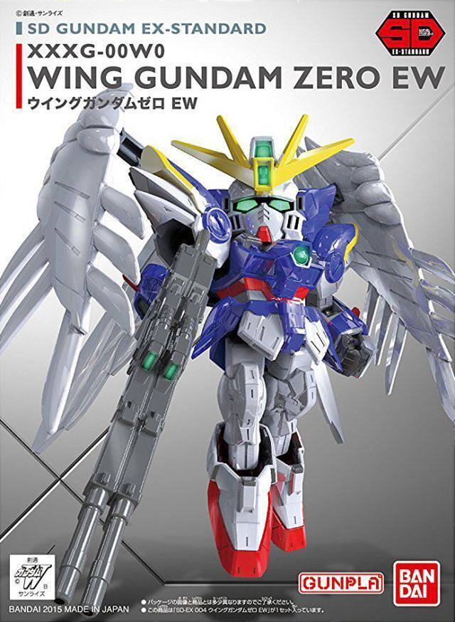 GUNDAM - SD EX-STANDARD 004 WING GUNDAM ZERO (EW) (7393366606024)