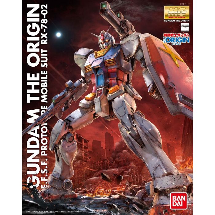 GUNDAM - 1/100 MG The Origin RX-78-02 Gundam
